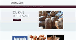 Desktop Screenshot of mesterbakeren.no